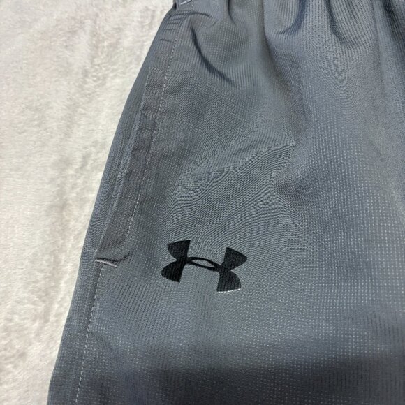 Under Armour Pants Mens XL Vital Warm Up Gray‎ Ankle Zips Track Mesh Lined - Picture 4 of 9